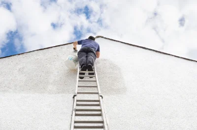 Peinture extérieure à Giverville — façades et ravalement